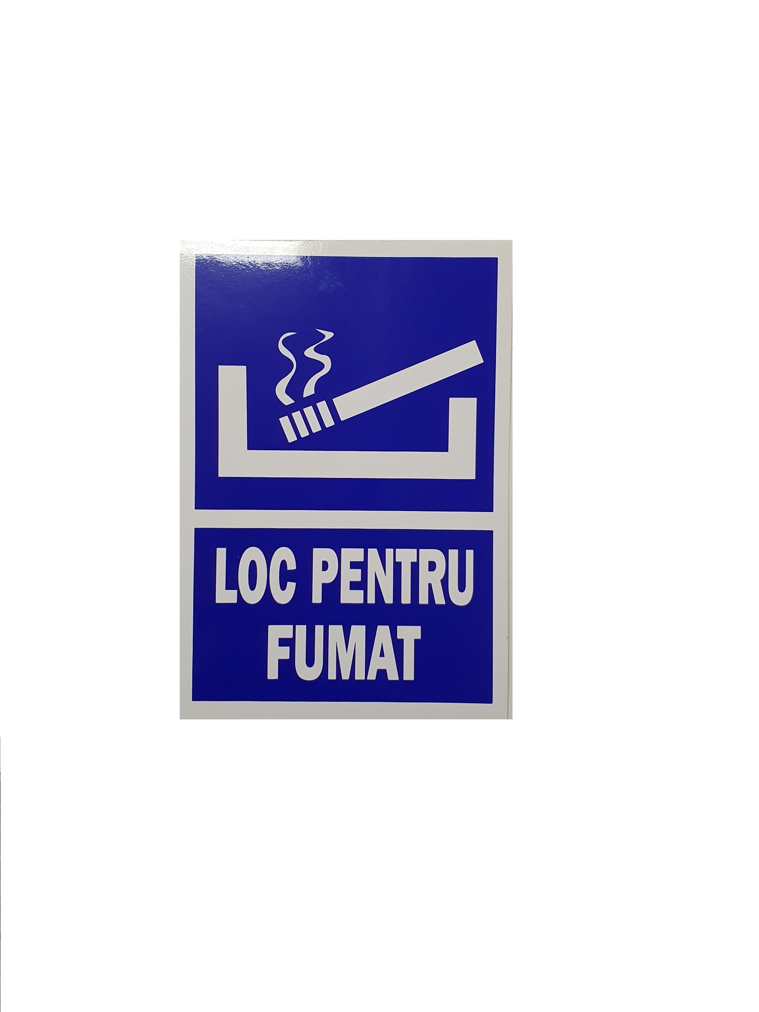 Eticheta LOC PENTRU FUMAT